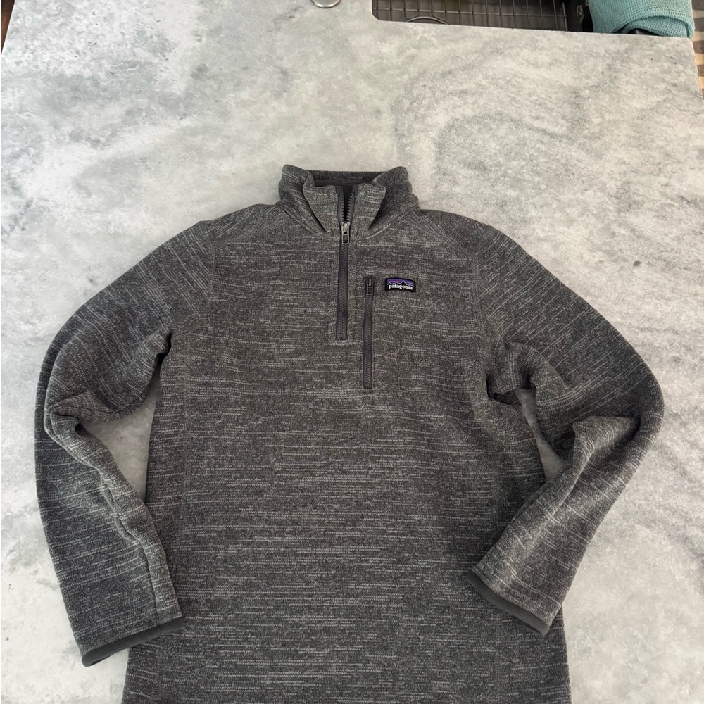 Patagonia Gray 1/2 Zip Better Sweater - Like New
